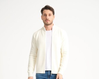 Cardigan en laine pour hommes