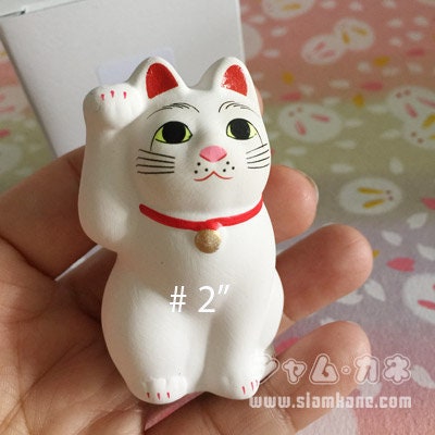 招き猫ファミリーセット：豪徳寺の陶器製招き猫 - Etsy 日本