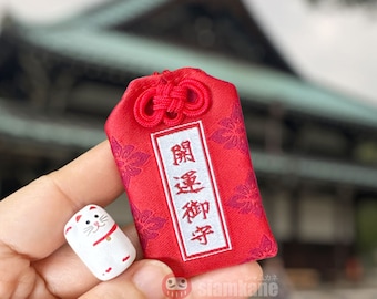 Neko　❀本日新月月祈り❀財運ポーチ Lucky Cat Maneki Neko Gotokuji Temple Small Size With Lucky