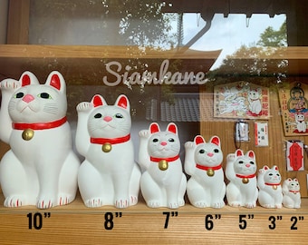 Yakushigama Maneki-Neko Lucky Daruma Beckoning Cat – Shotengai
