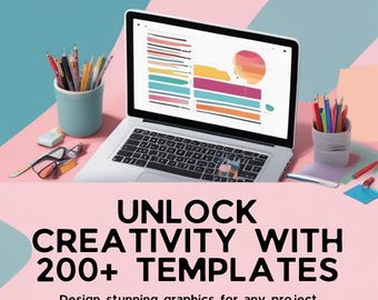 200+ CANVA PRO TEMPLATES (Editable in Canva app )