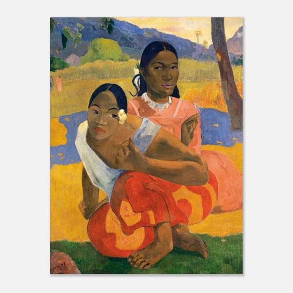 Quand te marieras-tu ? | Eugène Henri Paul Gauguin | Affiche Premium, mate