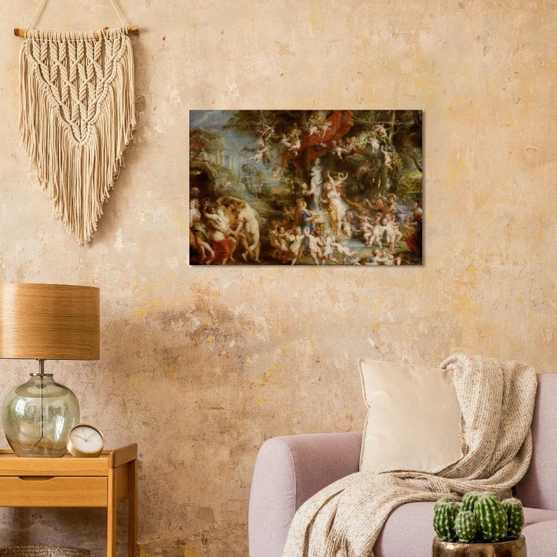 The Feast of Venus Peter Paul Rubens Canvas - Etsy UK