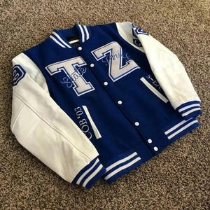Jaqueta Letterman personalizada, Jaqueta universitária personalizada, Jaqueta de beisebol personalizável, Jaquetas bomber para homens e mulheres, Jaqueta com patches personalizados