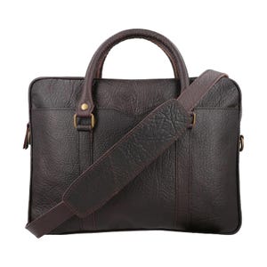 Bolso de viaje de cuero genuino personalizado para computadora portátil de 16 pulgadas, maletín personalizado grabado, portafolios, tableta, bolso tipo mensajero para mujeres y hombres adultos