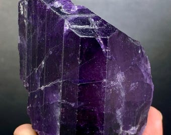 Natural Fluorescent Scapolite Crystal from Afghanistan mine. 252 gram