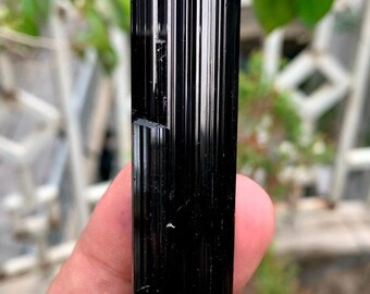 Tourmaline Long crystal fully Natural from Shigar Mine Skardu - 53 grams