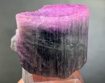 Pink cap Tourmaline Crystal from Paprock mine, 36 GM