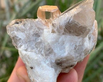 Topaz Crystal Specimen Natural - 124 Grams