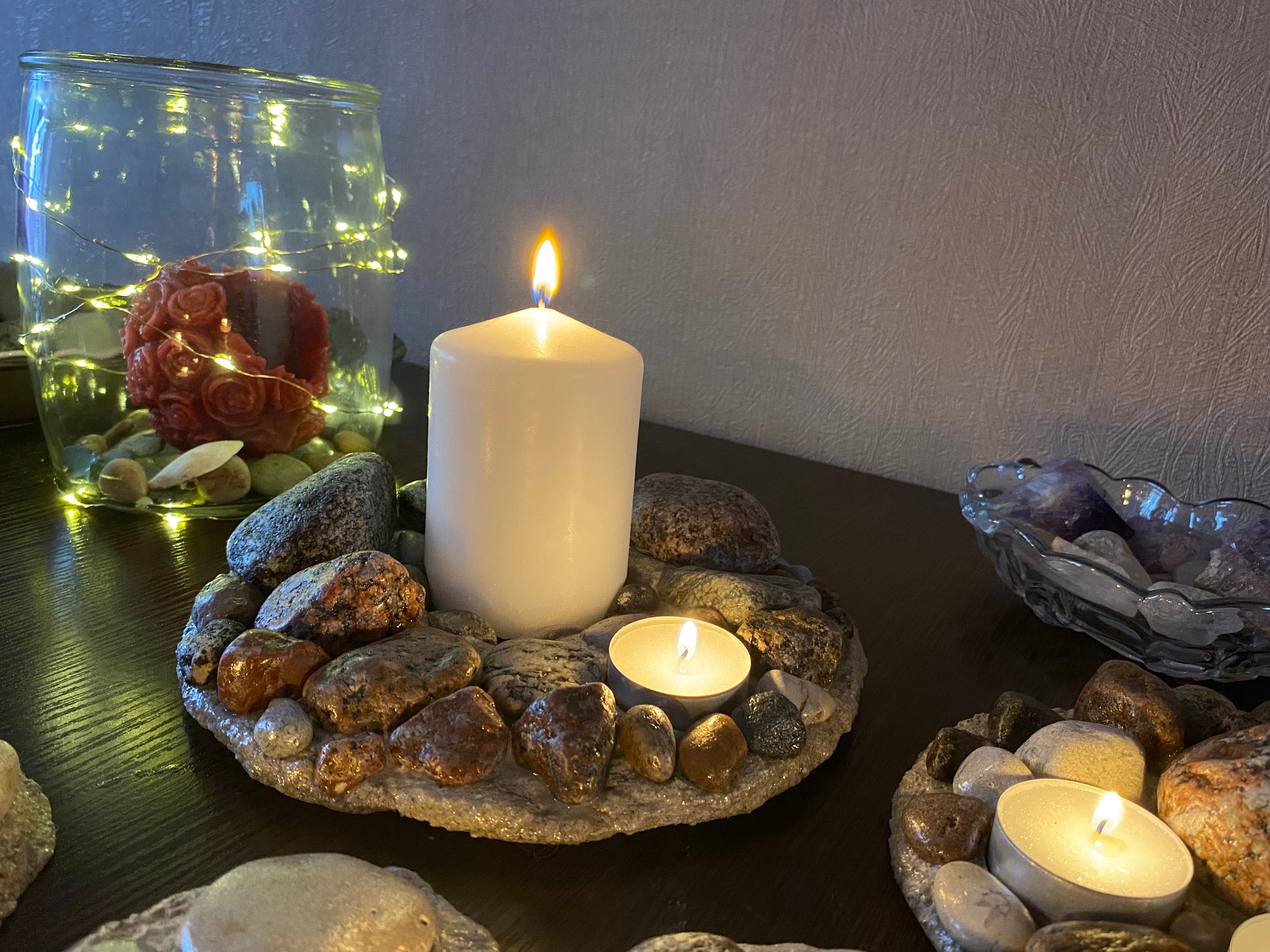 Stones for Candles 