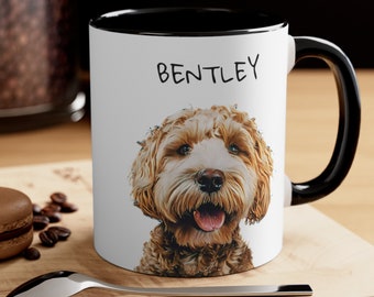 Personalized Pet Mug, Custom dog Mug, Gift Dog Lovers, Dog Mom, Dog Dad, Custom Pet Mug Using Pet Photo, Dog Coffee Mug, Custom Dog Portrait