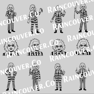 Beetlejuice SVG| Beetlejuice PNG| 12 Unique Editable Vector Logos