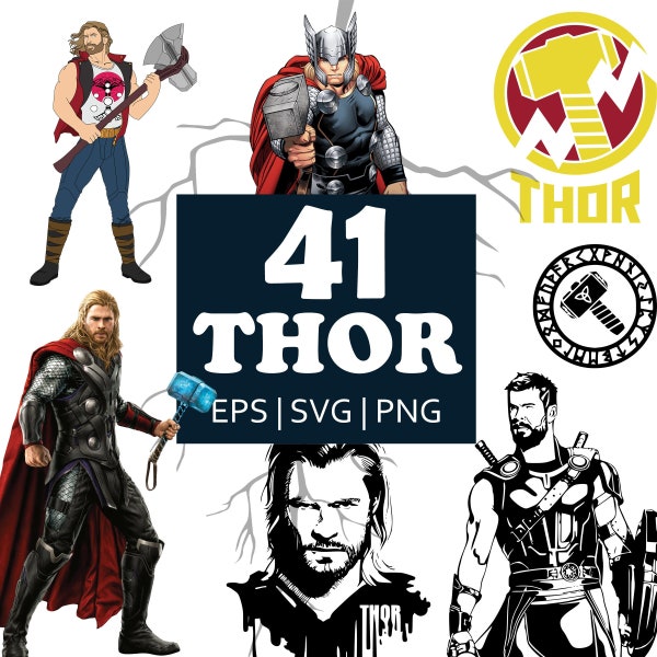 Thor SVG | Ragnarok png | Cut File For Cricut | Digital Download | Instant Download | Thor png | Avengers | Silhouette files