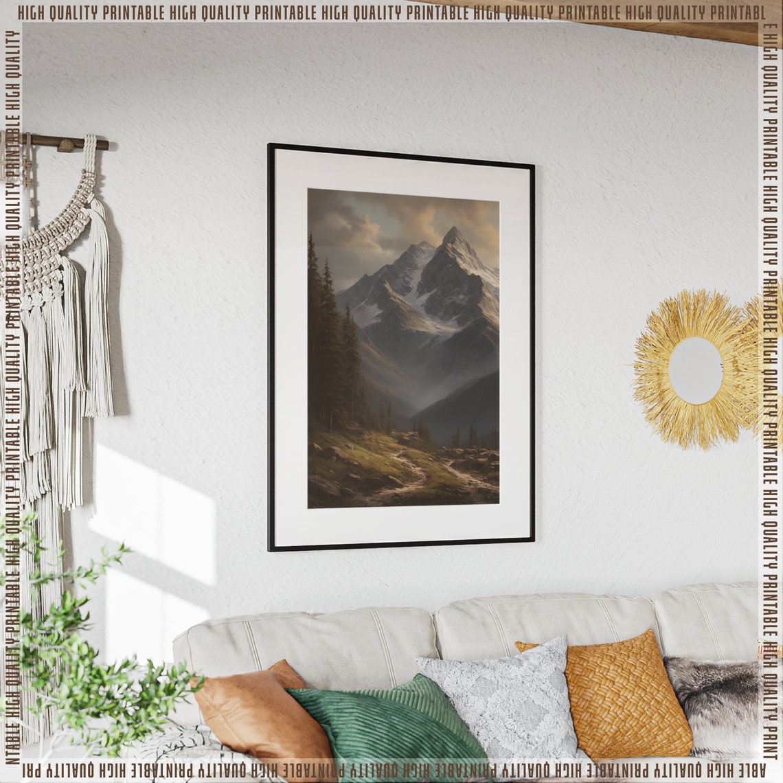Nature Themed Printable High Quality Wall Art,high Definition Printing ...