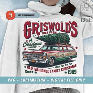Griswold Christmas Tree Farm PNG, Merry Christmas Png, Christmas Vacation PNG, Family Christmas Png, Christmas Movie Png Retro Christmas png