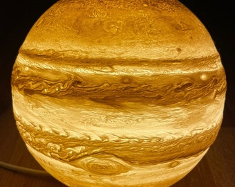 3D gedruckte Lampe - Jupiter