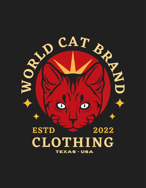 Clothing The Head Cat T Shirt Cat Logo T-shirt