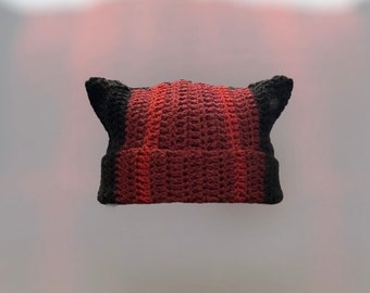 gorro clancy de ganchillo hecho a mano veintiún pilotos pasamontañas inspirado gorro de gato sobrecompensar tyler joseph gorro