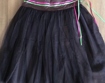 Vintage Kenzo Junior Tulle Skirt  / Age 12-14