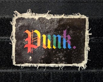 Pride Is Punk - LGBTQIA+ pride morale patch
