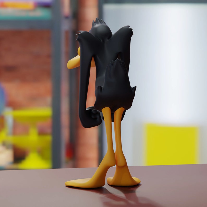 Daffy Duck Stl Looney Tunes, 3D Digital Printing STL File for 3D ...