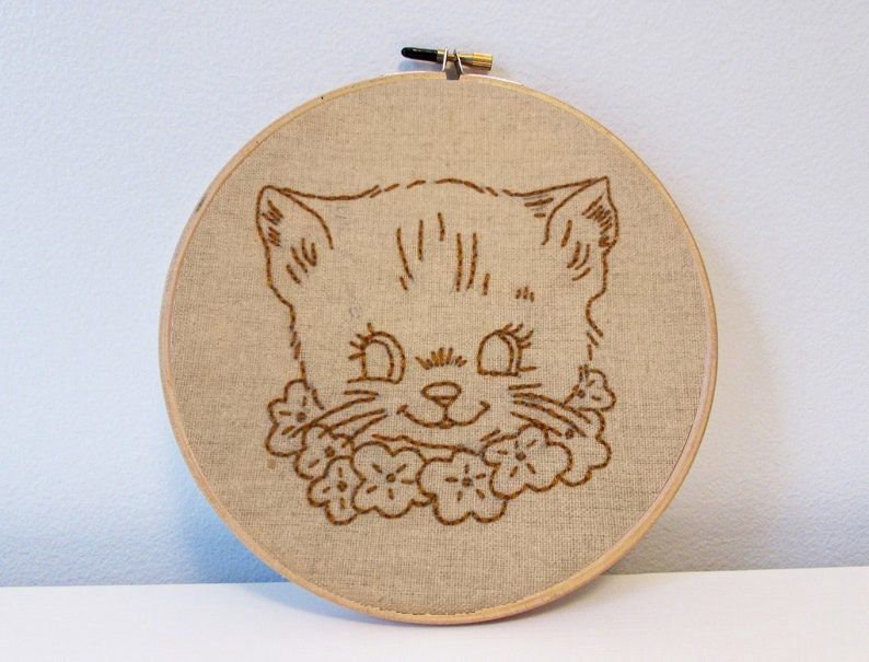 Baby Boy Hand Embroidery Design, Hand Embroidery, PDF Pattern, Beginner