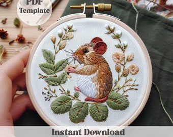 マメクロゴウチ TunicWithSmallFlower Embroidery