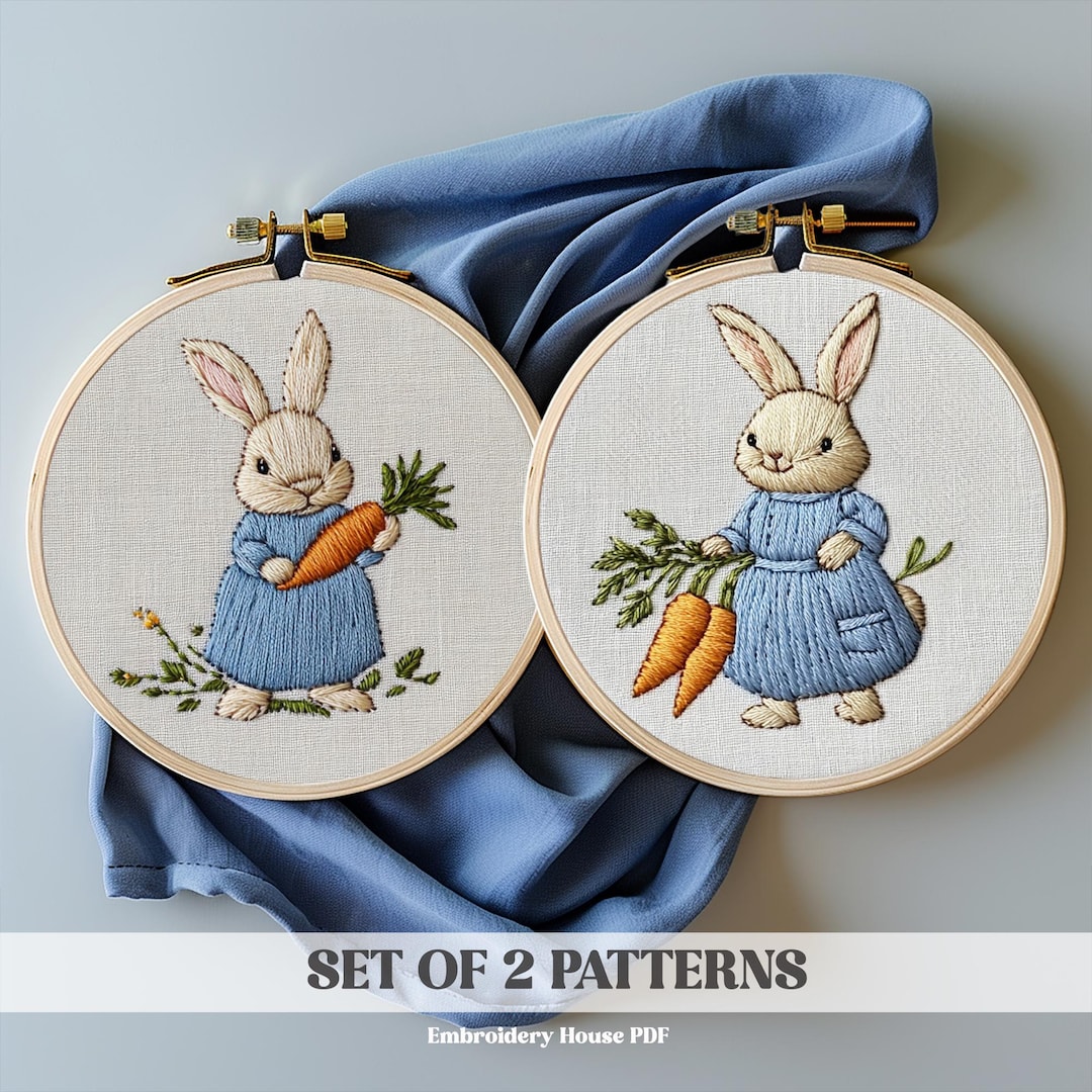 Printable Peter Rabbit Patterns Classic Embroidery Pattern, Peter Rabbit, PDF Template, Beatrix Potter ...