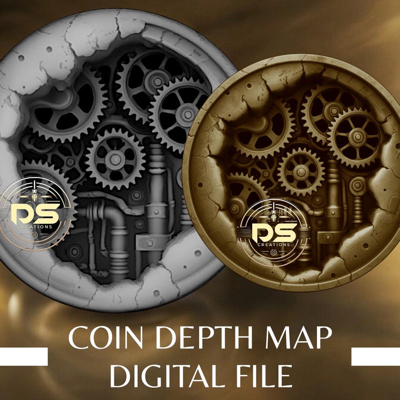 Loading Coin DSDepthMapCreations - Etsy