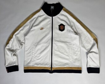 Veste zippée vintage Nike Manchester United