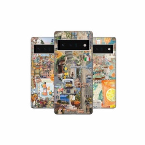 Italian Phone Case Italy summer Cover for Pixel 8A 7A 6A Pro Oneplus Nord, Oppo X6 Vivo V27 Honor Magic Xiaomi Poco Realme