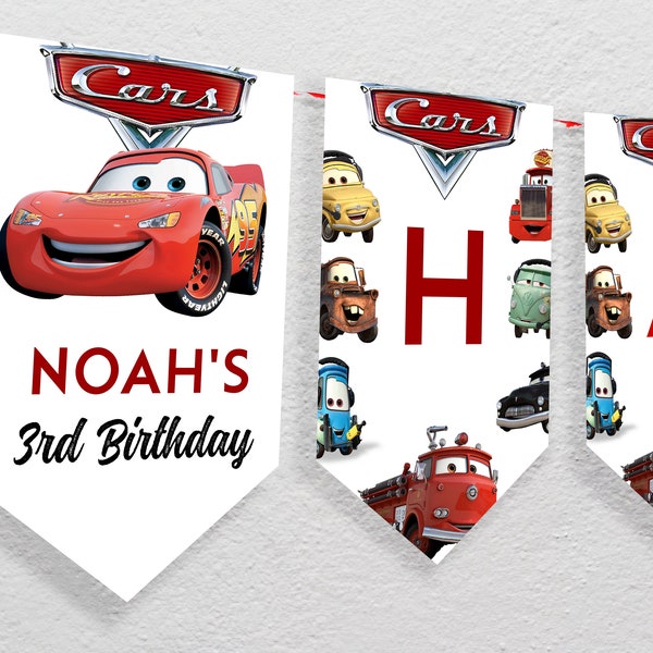 "Three Is So Sweet" Donut Theme Birthday Banner - Gold & Red 3rd Birthday Party Decorations