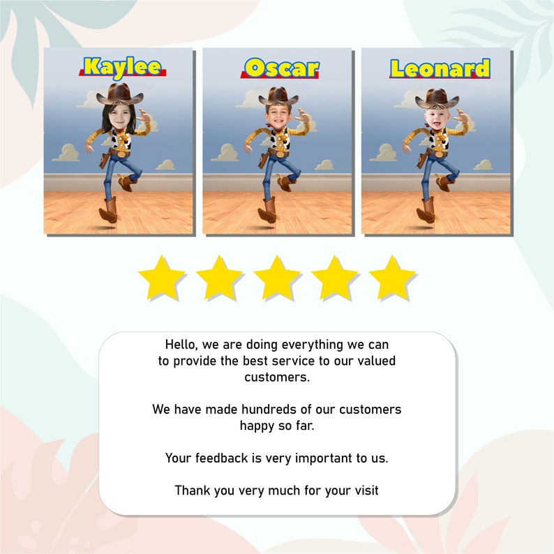 Custom Toy Story Portrait, Woody Portrait, Printable Portrait