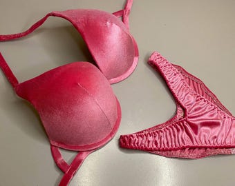 Pink Base Fitness Bikini, Figure Bikini, Bikini Suit, Competition Bikini, Wellness Competition Bikini, NPC, IFBB, Posing Competition
