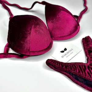 Bikini de fitness con base burdeos, bikini de figura, traje de baño, bikini de competición, bikini de competición de bienestar, NPC, IFBB, competición de poses