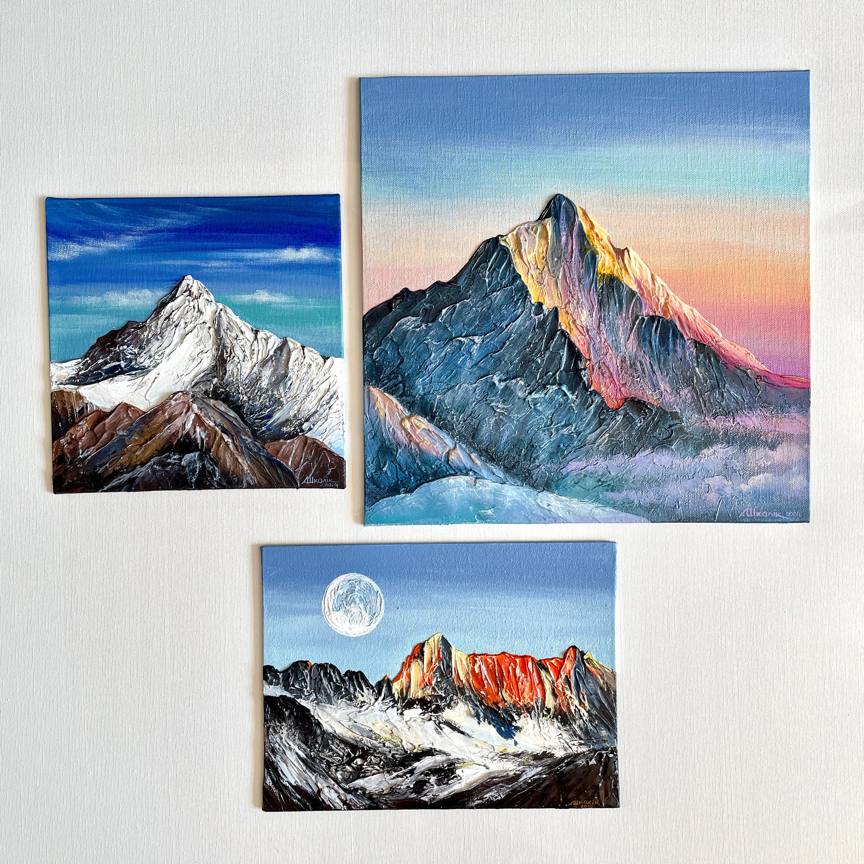 絵画 Mountain Landscape Mountain Landscape Canvas Wall Art Print, Spirit Island Jasper