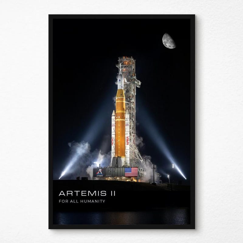 Artemis 2 Poster - Etsy