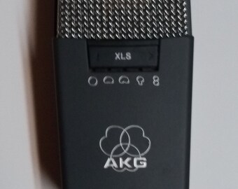 AKG C414B XLS Bb Condenser Mic Audio Equipment Microphone Gray