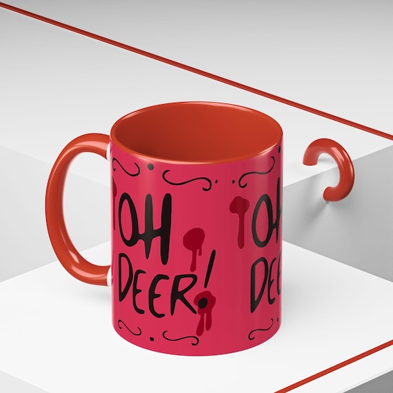 OH DEER Coffee Mug: Hazbin Hotel Alastor Fan Gift 11oz Mug - Etsy OH DEER Coffee Mug: Hazbin Hotel Alastor Fan Gift 11oz Mug - Etsy