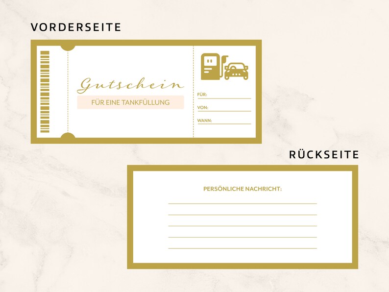 Personalized Fuel Voucher Template for Printing and Filling Out Fueling