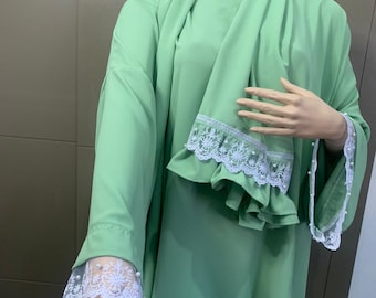 Prayer Dress Abaya Jilbab Maxi Dress Khimar Muslim Prayer Dress Modest Dress Islamic Dress Prayer Abaya for Women Prayer Clothes Salah Dress