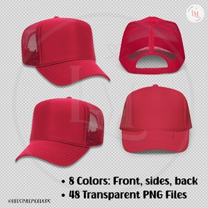 Large Mockup Bundle with Printful OTTO Foam Trucker Hat 39-165. All colors. Instant digital download product photos with transparent background. Png. For Amazon, Etsy listings, Walmart, Shopify, Social Media.From Lifestyle Mockup By M on Etsy.