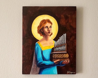 St. Cecilia - 5"x7" Luster Paper Print