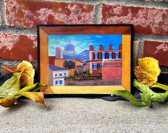 Italy #3 - Original 6x8" Acrylic Painting