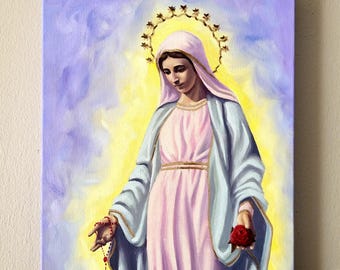 Our Lady of Medjugorje: Queen of Peace - 6x8" and 8x10" Luster Print