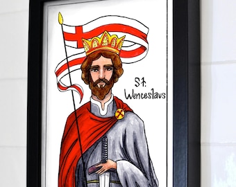 St. Wenceslaus - 6x8" Luster Print