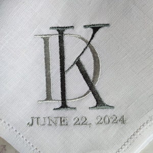 Wedding Handkerchiefs, Hemstitched Linen Handkerchiefs, Customized Linen Handkerchiefs, Hemstitched Handkerchiefs, Hankies For Wedding