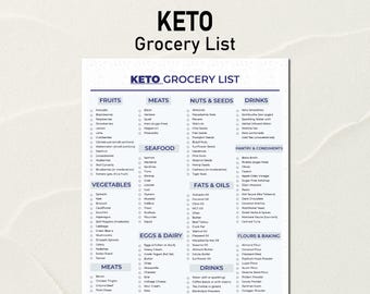 Keto Meal Plan, Keto Food List, Keto Grocery List, Keto Food Chart, Keto Low Carb Food Ideas, Keto Diet, Keto Food List, Keto Weight Loss