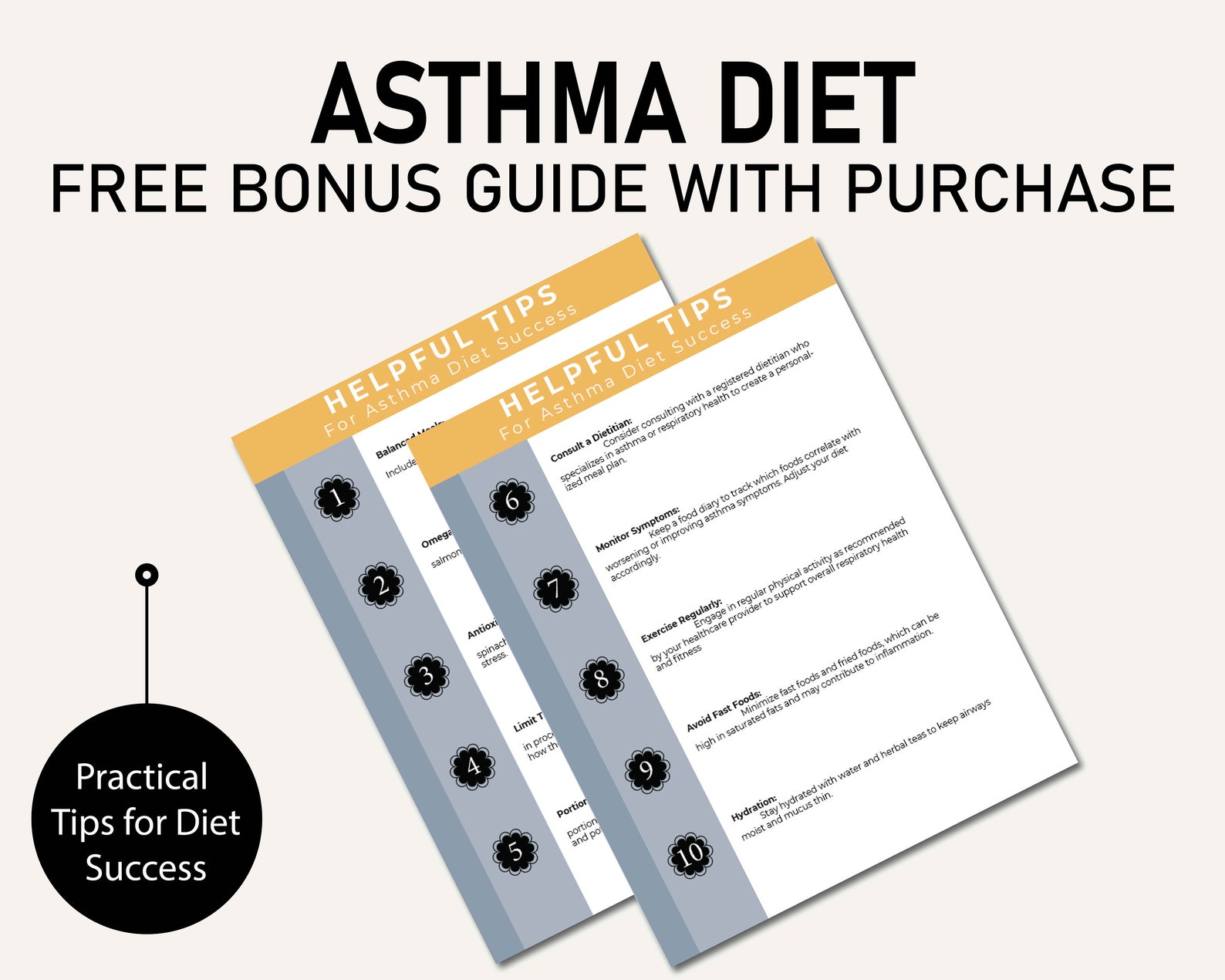Asthma Diet Chart PDF, Asthma Diet Plan, Asthmatic Food List , Food ...