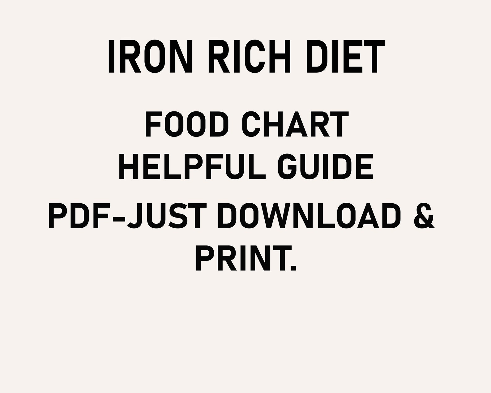 Iron Rich Foods Iron Rich Foods List Foods High In Iron Grocery List Iron Rich Fruits High